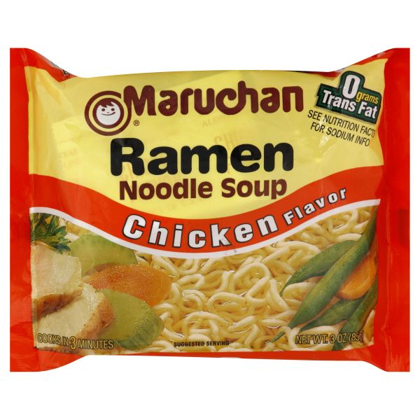 Maruchan Soup, Ramen Noodle, Chicken Flavor, 3 oz (85 g) at Kmart.com