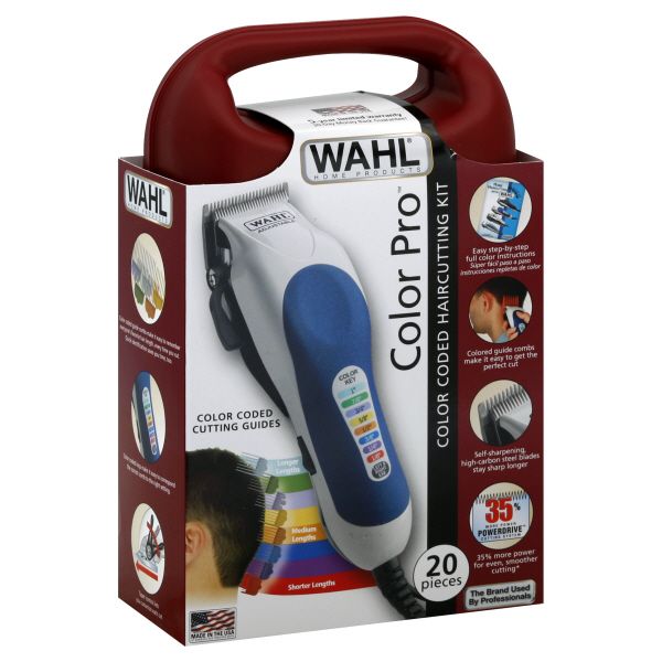 Wahl Clipper Corp Wahl Color Pro Haircutting Kit, Color Coded, 1 kit at Sears.com