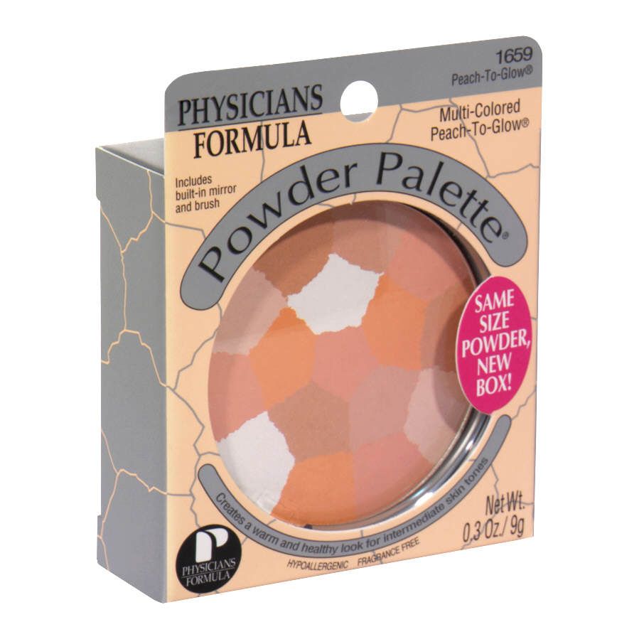 Physicians Formula Powder Palette Multi-Colored Peach-To-Glow, Peach-To-Glow 1659, .3 oz (9 g) at Kmart.com