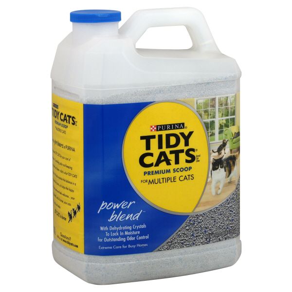 Tidy Cats Power Blend Cat Litter, Premium Scoop, for Multiple Cats, 20 lb (9.07 kg) at Kmart.com