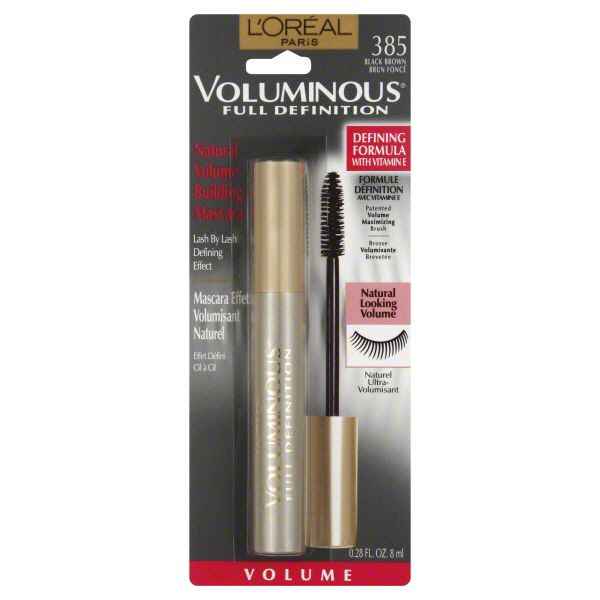 Voluminous Full Definition Mascara, Volume,