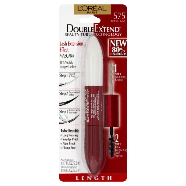 Double Extend Mascara, Lash Extension Effect,