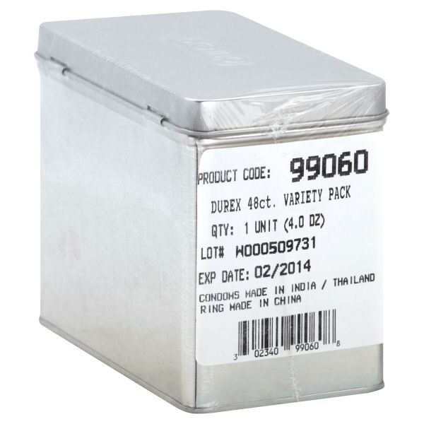 Durex Condom Kit, with Ring, Variety Pack, 48 condoms at Kmart.com