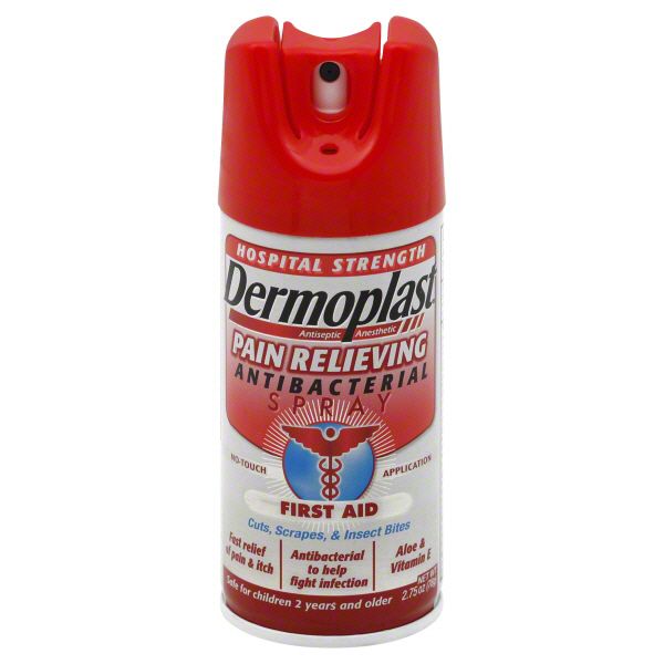 Dermoplast Pain Relieving Antibacterial Spray, Hospital Strength, 2.75 oz (78 g) at Kmart.com
