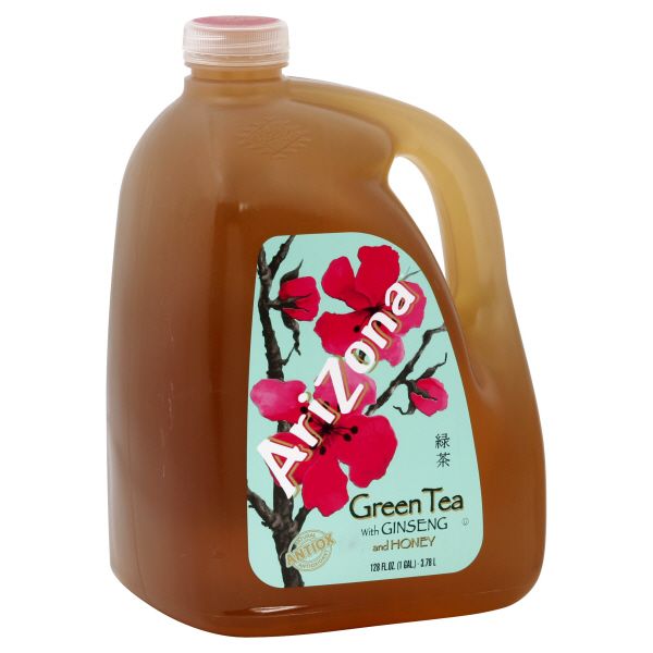 Arizona&nbsp; Green Tea, With Ginseng and