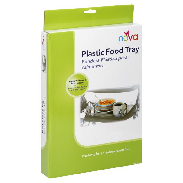 Nova Ortho-Med Inc Plastic Food Tray, 1 tray