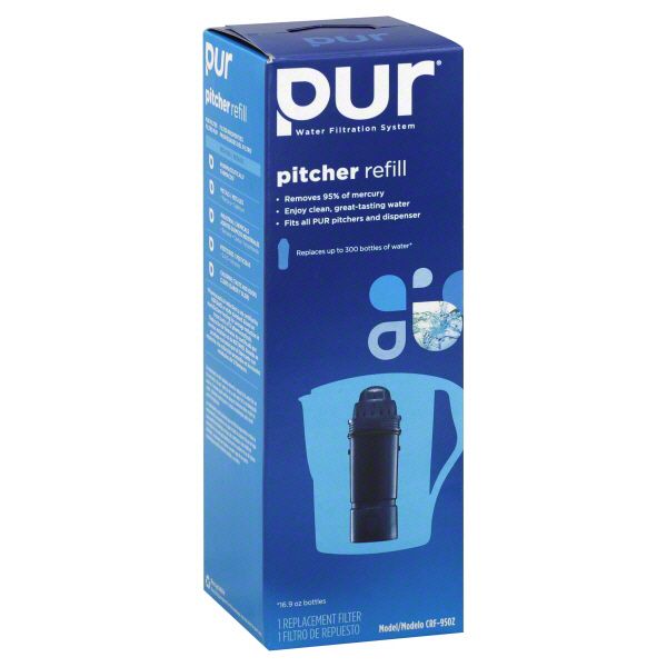 Pur Water Filtration System, Pitcher Refill, 1 filter at Kmart.com