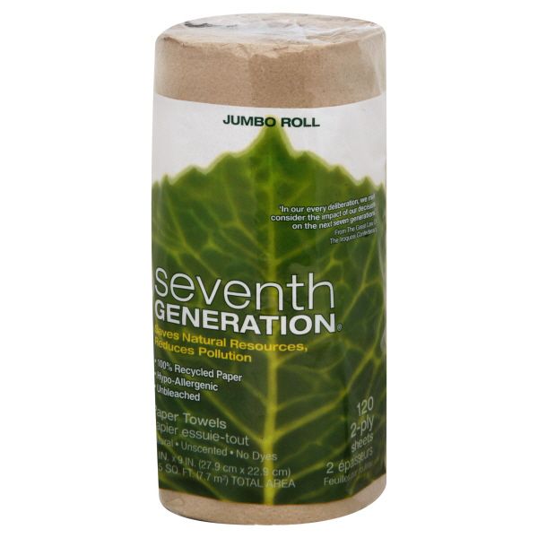 Seventh Generation&nbsp; Paper Towels, Jumbo