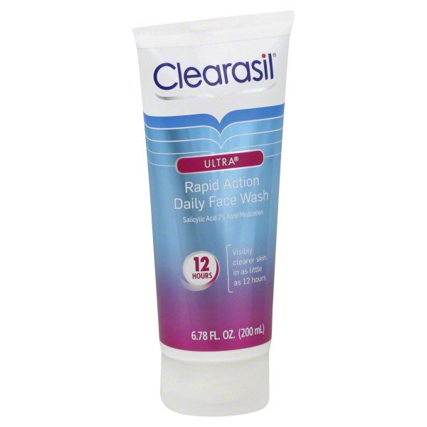 Clearasil Ultra Face Wash, Daily, Rapid Action, 6.78 fl oz (200 ml) at Kmart.com