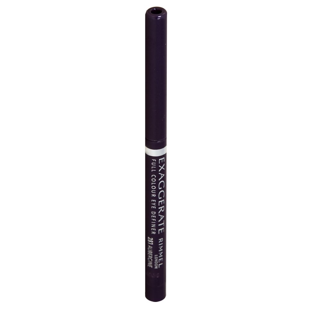 Rimmel London Exaggerate Full Colour Eye Definer, Aubergine 281, 0.01 oz (0.28 g) at Kmart.com