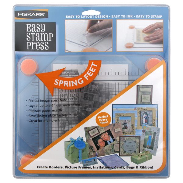 Fiskars Stamp Press, Easy, 1 press