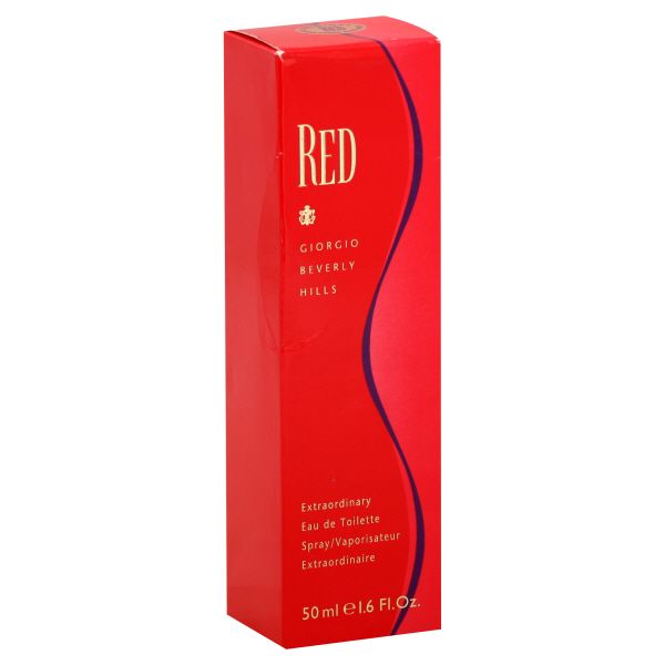 Giorgio Beverly Hills Red Eau de Toilette Natural Spray, 1.6 fl oz (50 ml)