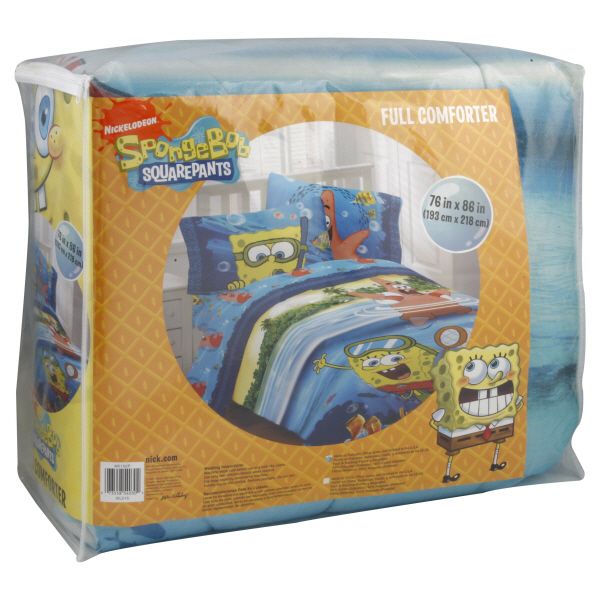Comforter, Full, SpongeBob Squarepants, 1 comforter                                                                             