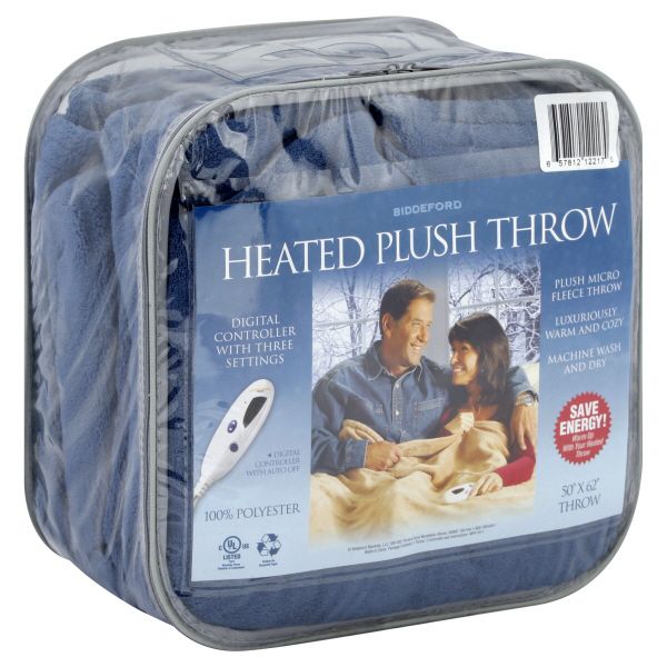 Biddeford Heated Plush Throw, 1 blanket at Kmart.com