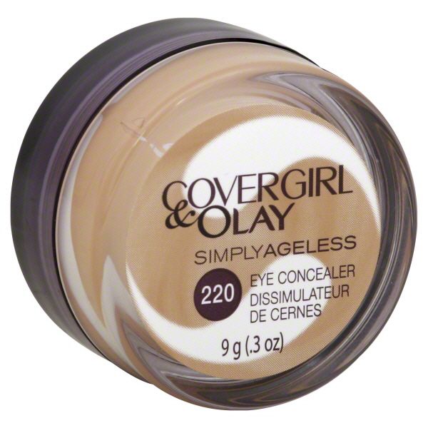CoverGirl Simply Ageless Eye Concealer, Medium Dark 220, 0.3 oz (9 g) at Kmart.com