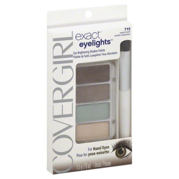 CoverGirl Exact Eyelights Eye Brightening Shadow Palette, Majestic Hazels, 715, 0.19 oz (5.5 g) at Kmart.com