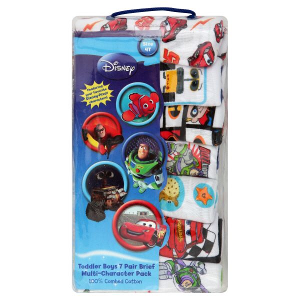 Disney Baby Briefs, Toddler Boys, Multi-Character, Size 4T, 7 pack at Kmart.com