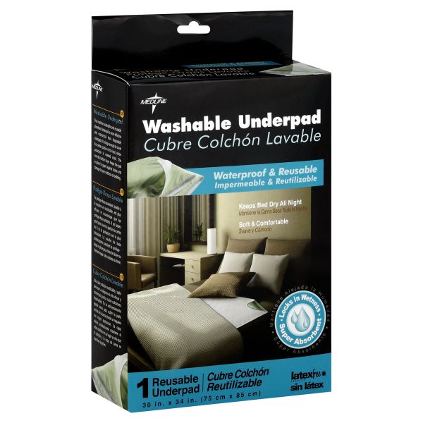 Medline&nbsp; Washable Underpad, 1 underpad