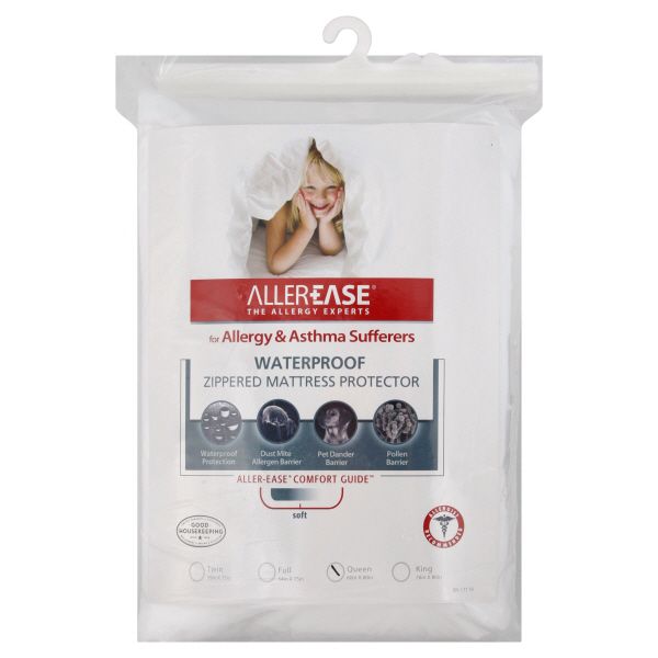 Aller-Ease Mattress Protector, Zippered, Waterproof, Queen, 1 protector at Kmart.com