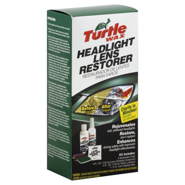 Headlight Lens Restorer, 1 kit