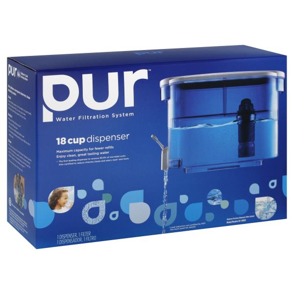 Pur Water Filtration System, 18 Cup Dispenser, 1 system at Kmart.com