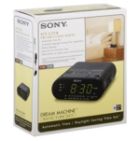 Dream Machine Clock Radio, FM/AM, Black, 1 radio