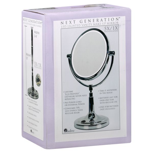 Zadro Products Zadro Next Generation Make-Up Mirror, Vanity, LED Lighted, 5X/1X, 1 mirror at Kmart.com