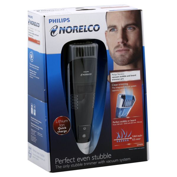 Norelco Vacuum Stubble and Beard Trimmer Pro, QT4070, 1 trimmer at Kmart.com