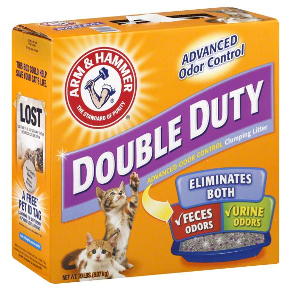 Arm & Hammer Double Duty Clumping Litter, Advanced Odor Control, 20 lb (9.07 kg) at Kmart.com