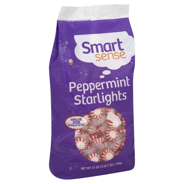Smart Sense Peppermint Starlights, Value Size, 55 oz (3 lb 7 oz) 1.56 kg at Kmart.com