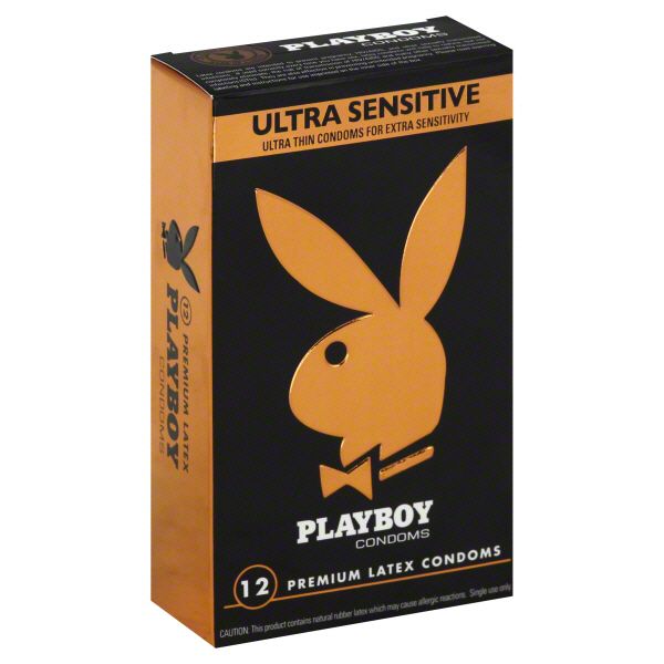 Playboy Condoms, Latex, Premium, Ultra Sensitive, 12 condoms at Kmart.com