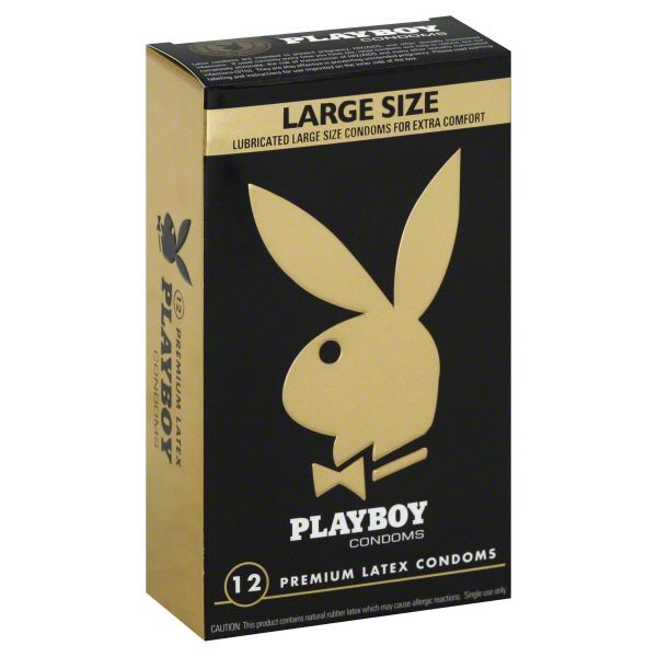 Playboy Condoms, Latex, Premium, Large Size, 12 condoms at Kmart.com