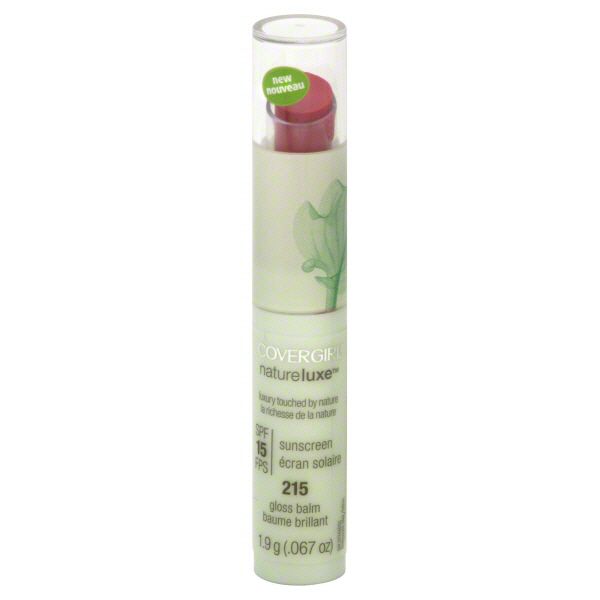 CoverGirl NatureLuxe Gloss Balm, Hibiscus 215, 0.067 oz (1.9 g) at Kmart.com