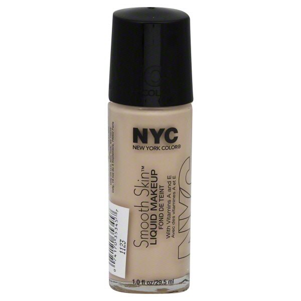 New York Color Smooth Skin Liquid Makeup, Ivory 676, 1 fl oz (29.5 ml) at Kmart.com