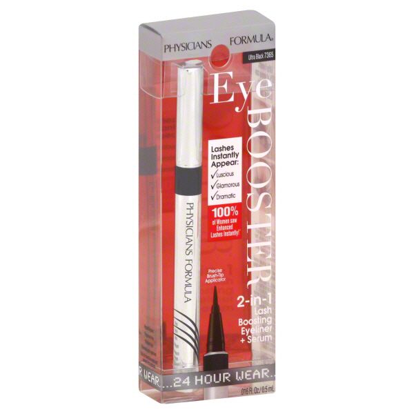 Physicians Formula Eye Booster Lash Boosting Eyeliner + Serum, 2-in-1, Ultra Black 7365, 0.016 fl oz (0.5 ml) at Kmart.com