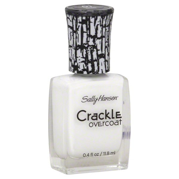 Sally Hansen Crackle Overcoat, Snow Blast 01, 0.4 fl oz (11.8 ml) at Kmart.com