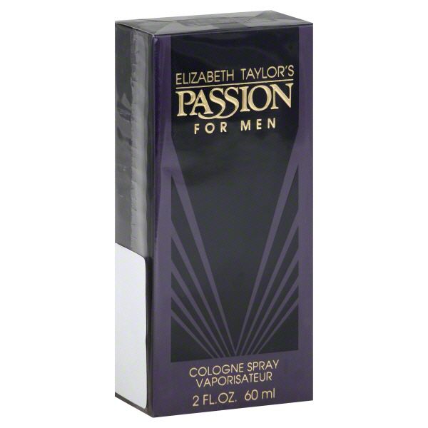 Elizabeth Taylor Passion Cologne Spray, for Men, 2 fl oz (60 ml)