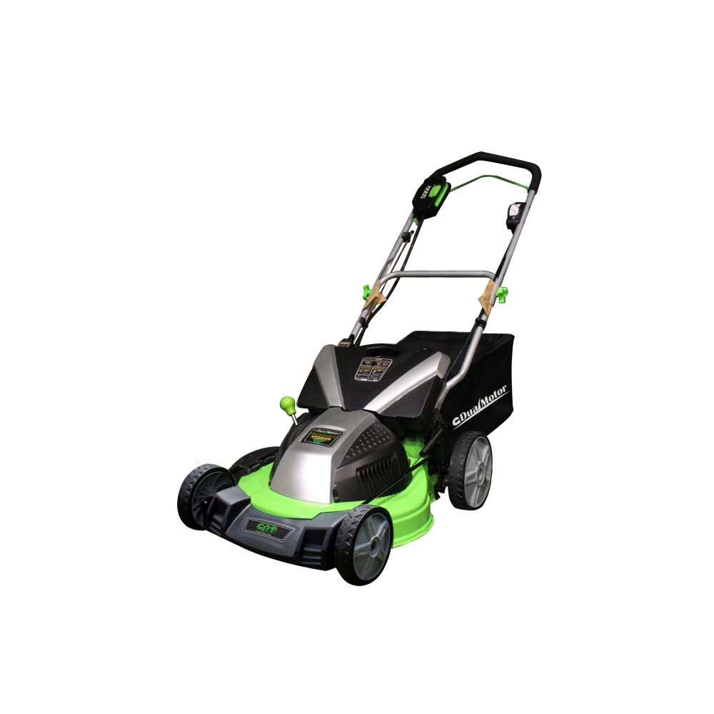 CEL DualMOTOR 20 In. 24 V Cordless Self-Propelled Lawn Mower