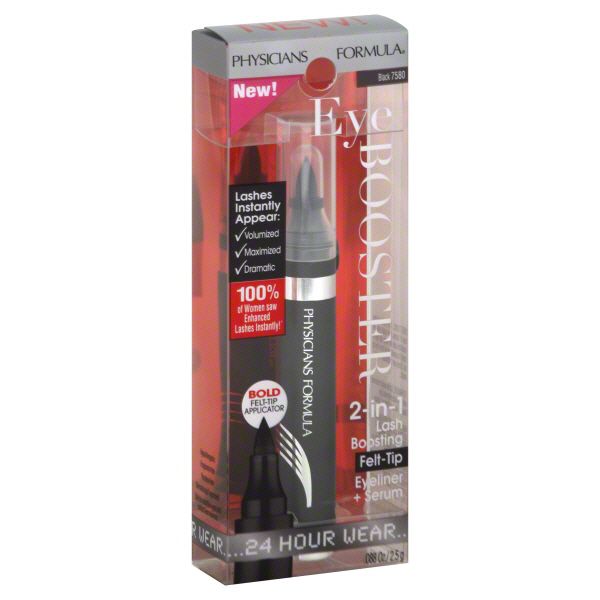 Physicians Formula Eye Booster Eyeliner + Serum, Black 7580, 0.88 oz (2.5 g) at Kmart.com