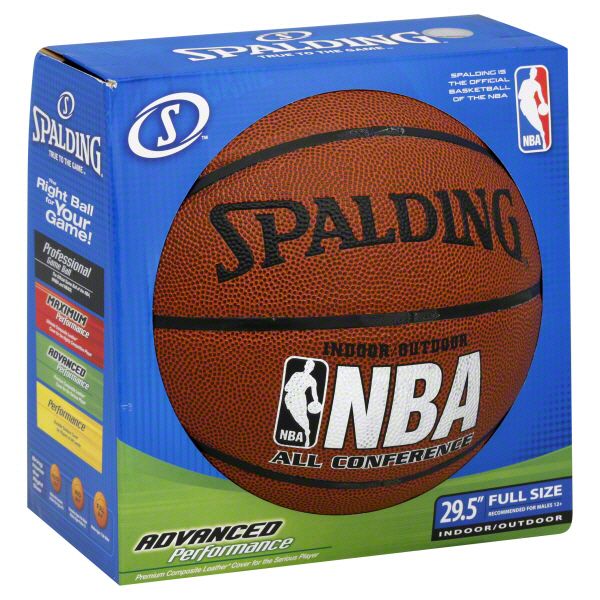 Spalding Basketball, NBA All Conference, Indoor/Outdoor, 29.5 Inches, 1 ball at Sears.com