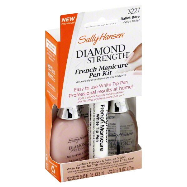 Sally Hansen Diamond Strength French Manicure Pen Kit, Ballet Bare 3227, 1 kit at Kmart.com