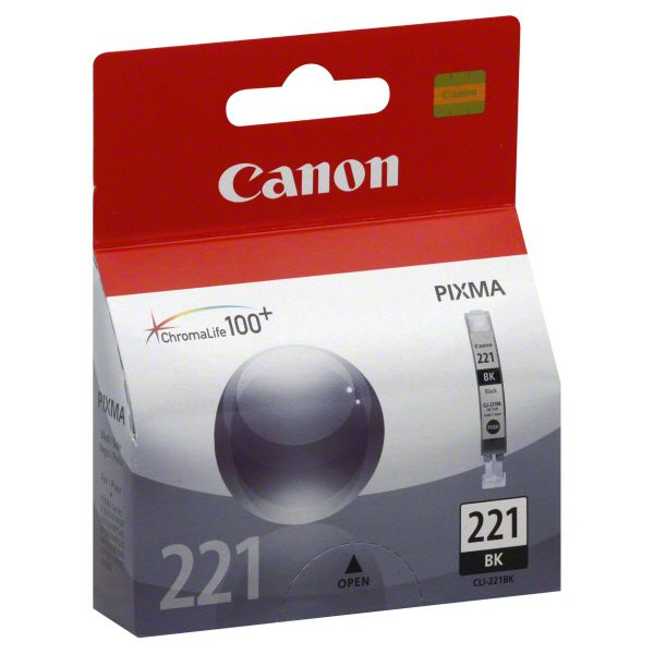 Pixma Ink Tank, Black 221, 1 tank