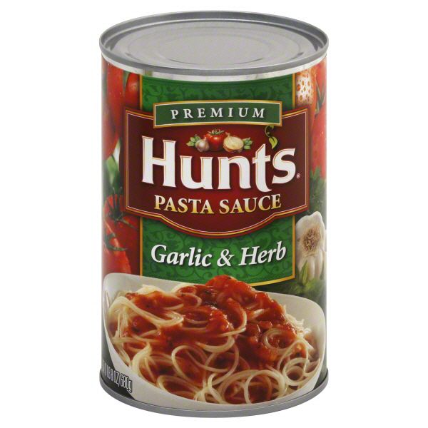 Hunt's Pasta Sauce, Garlic & Herb, 24 oz (1 lb 8 oz) 680 g at Kmart.com