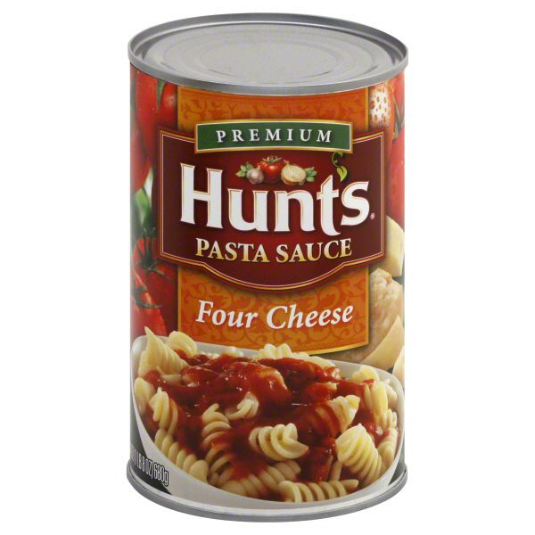 Hunt's Pasta Sauce, Four Cheese, 24 oz (1 lb 8 oz) 680 g at Kmart.com