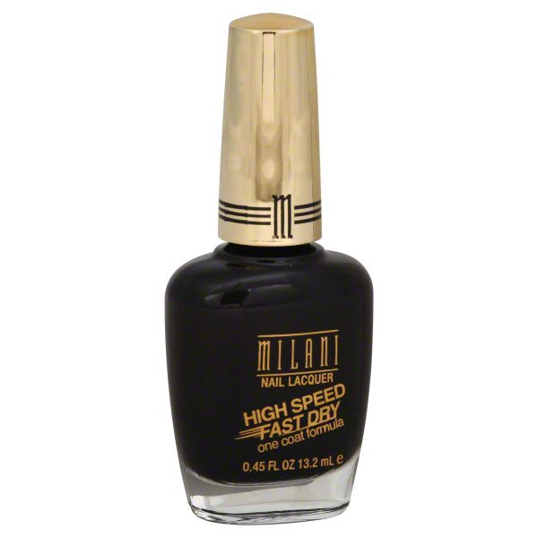 Milani Nail Lacquer, Black Swift 23, 0.45 fl oz (13.2 ml) at Kmart.com