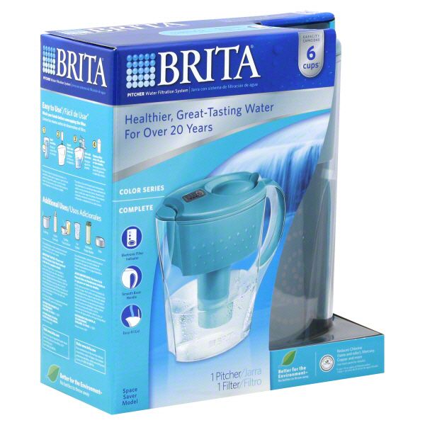 Brita Water Filtration System, Pitcher, Space Saver, 1 system at Kmart.com