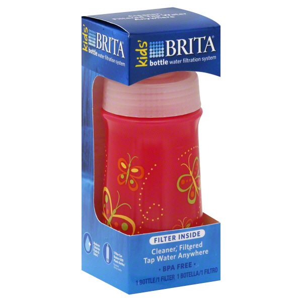 Brita Kids Bottle 13oz Pink Butterflies at Kmart.com