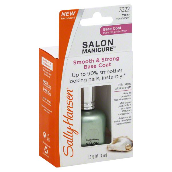 Sally Hansen Base Coat, Clear 3222, 0.5 fl oz (14.7 ml) at Kmart.com