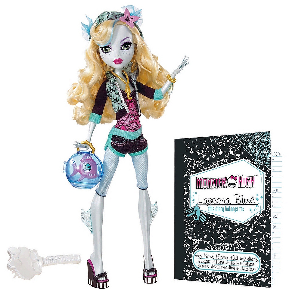 Monster High Monster High Lagoona Blue Doll   Toys & Games   Dolls 