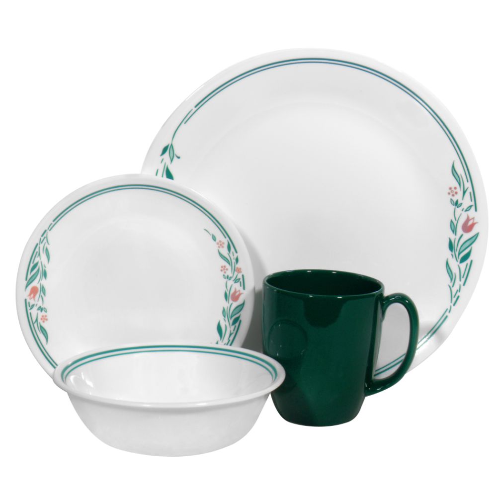 Corelle Livingware Rosemarie 16 Piece Dinnerware Set from Kmart 